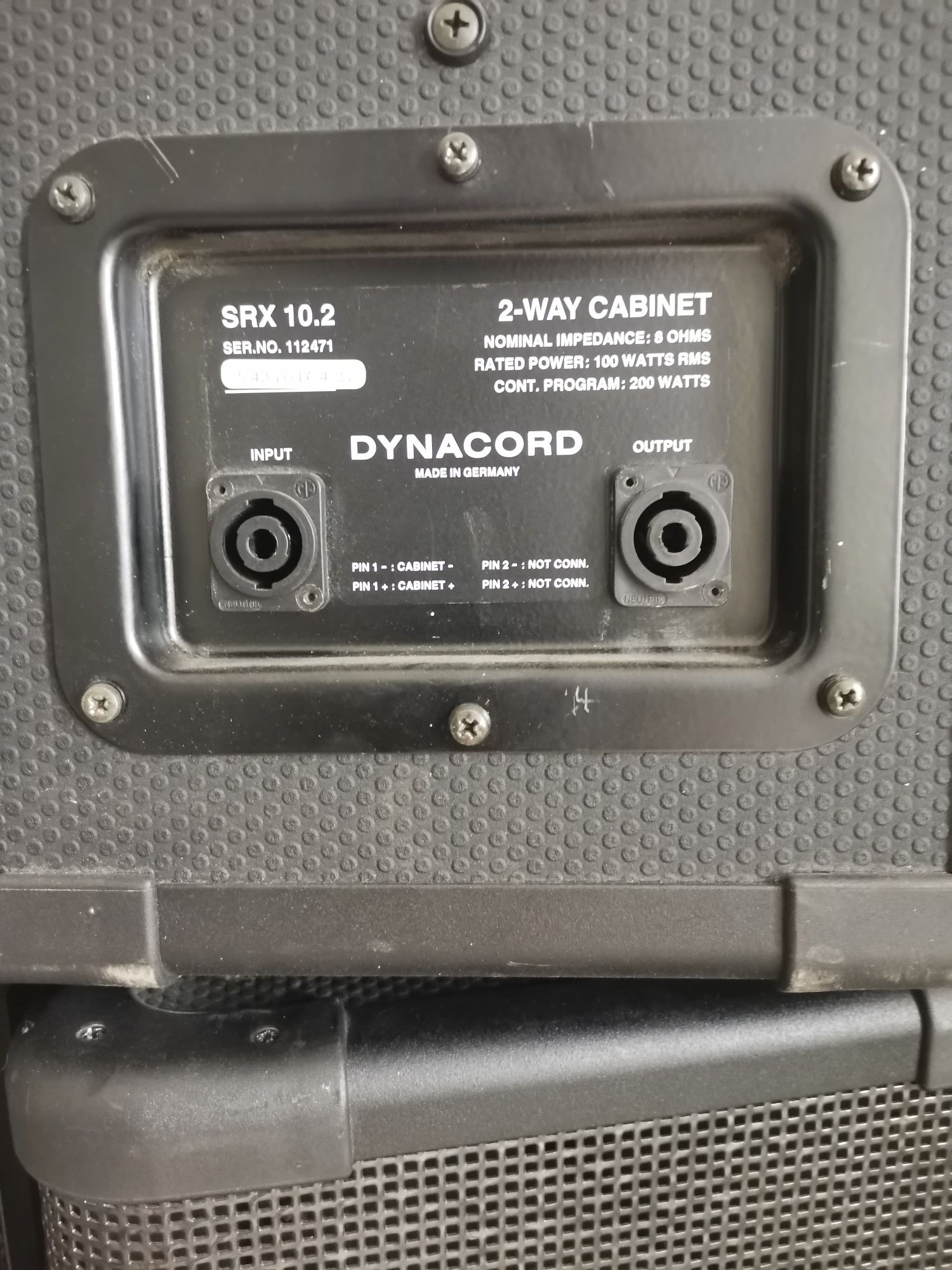 Dynacord SRX 10.2 внос от Холандия във префектно състоиание