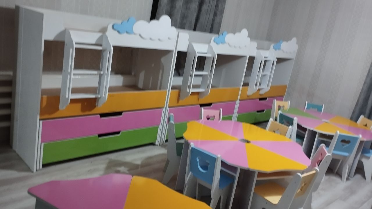 Детский кроват Богча мебеллари   1,2,3,4,5 этажние