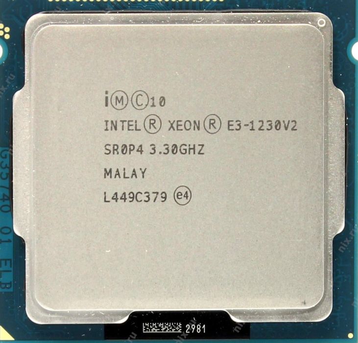 Продам xeon 1230v2