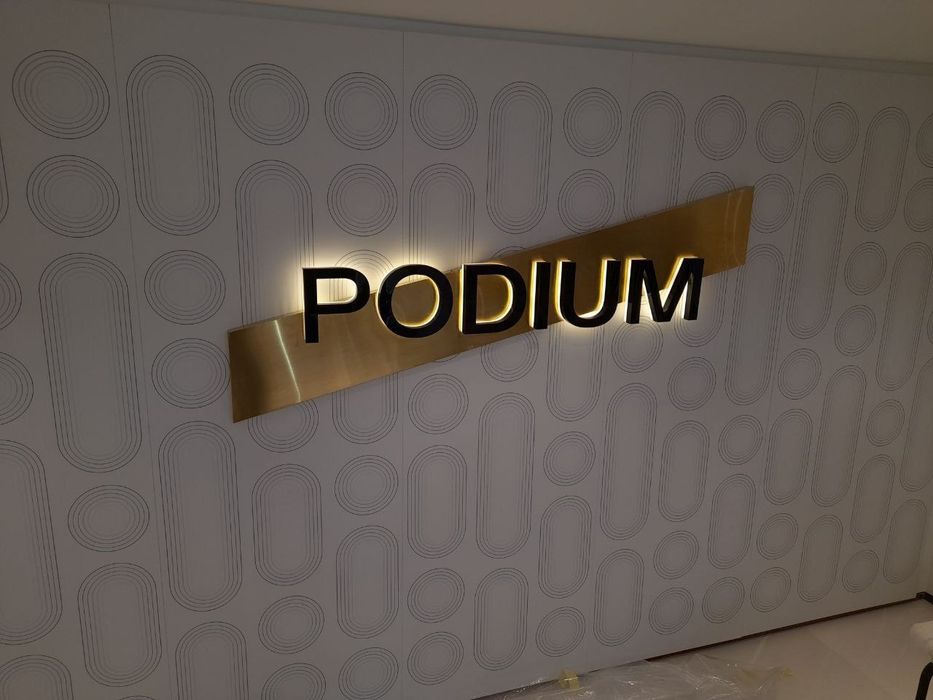 Обёмные букви рекламне услуги