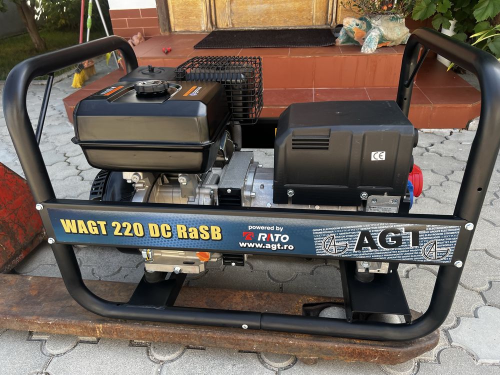 Generator curent 220v-380v cu aparat de sudura