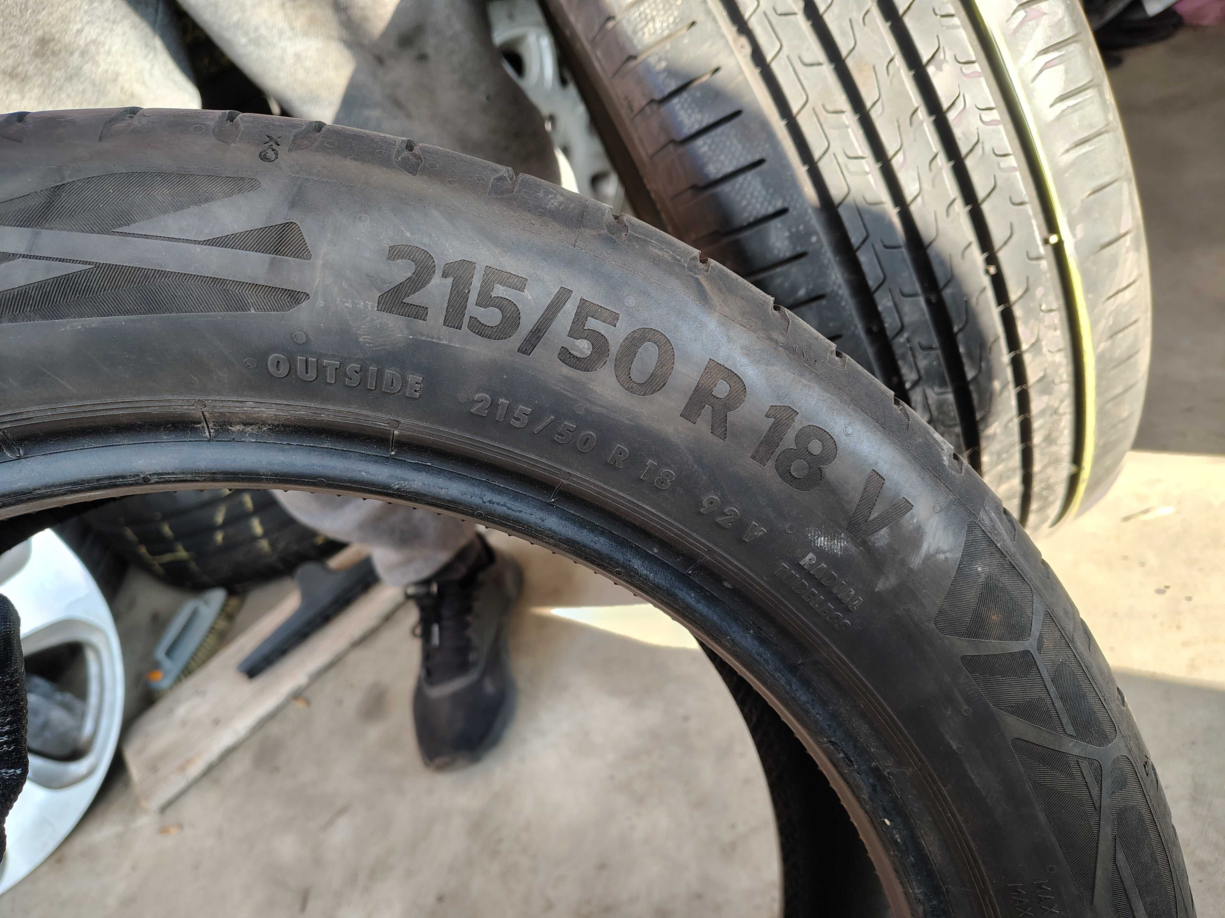 2бр.летни гуми CONTINENTAL 215 50 18 DOT20 цена за брой