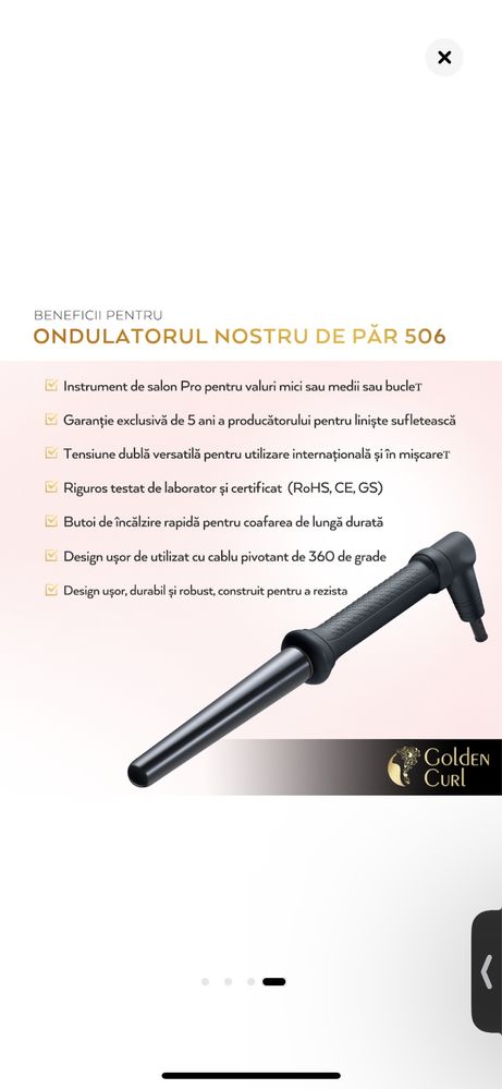 Ondulator profesional