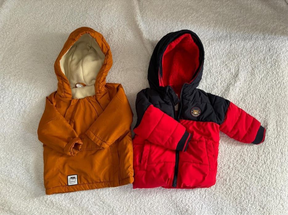 Зимни якета за момче 9-12м.