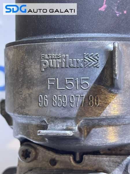 Suport Corp Carcasa Filtru Radiator Termoflot Ulei Citroen Jumpy 2 2.0 HDI 2007 - 2016 Cod 9685997780