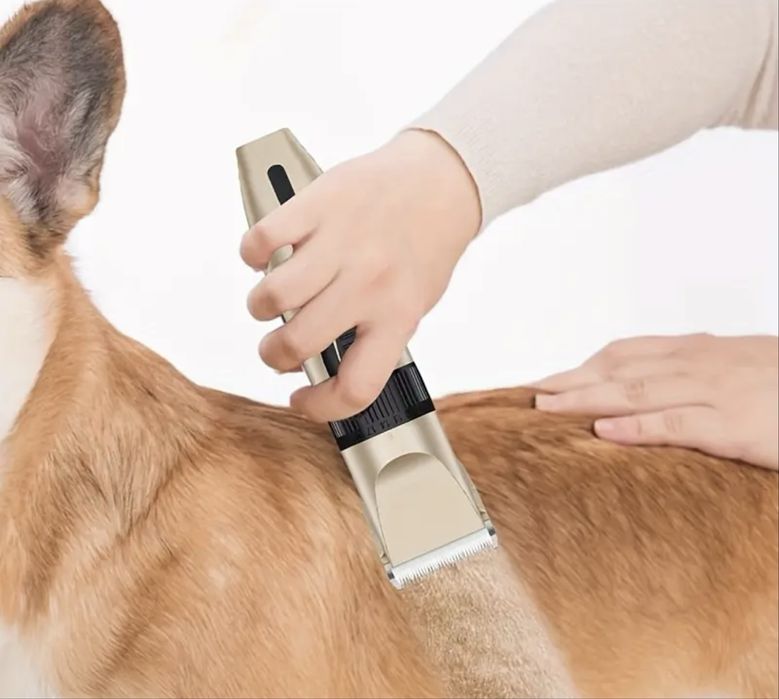 Set masina tuns blana animale caini si pisici NOUA