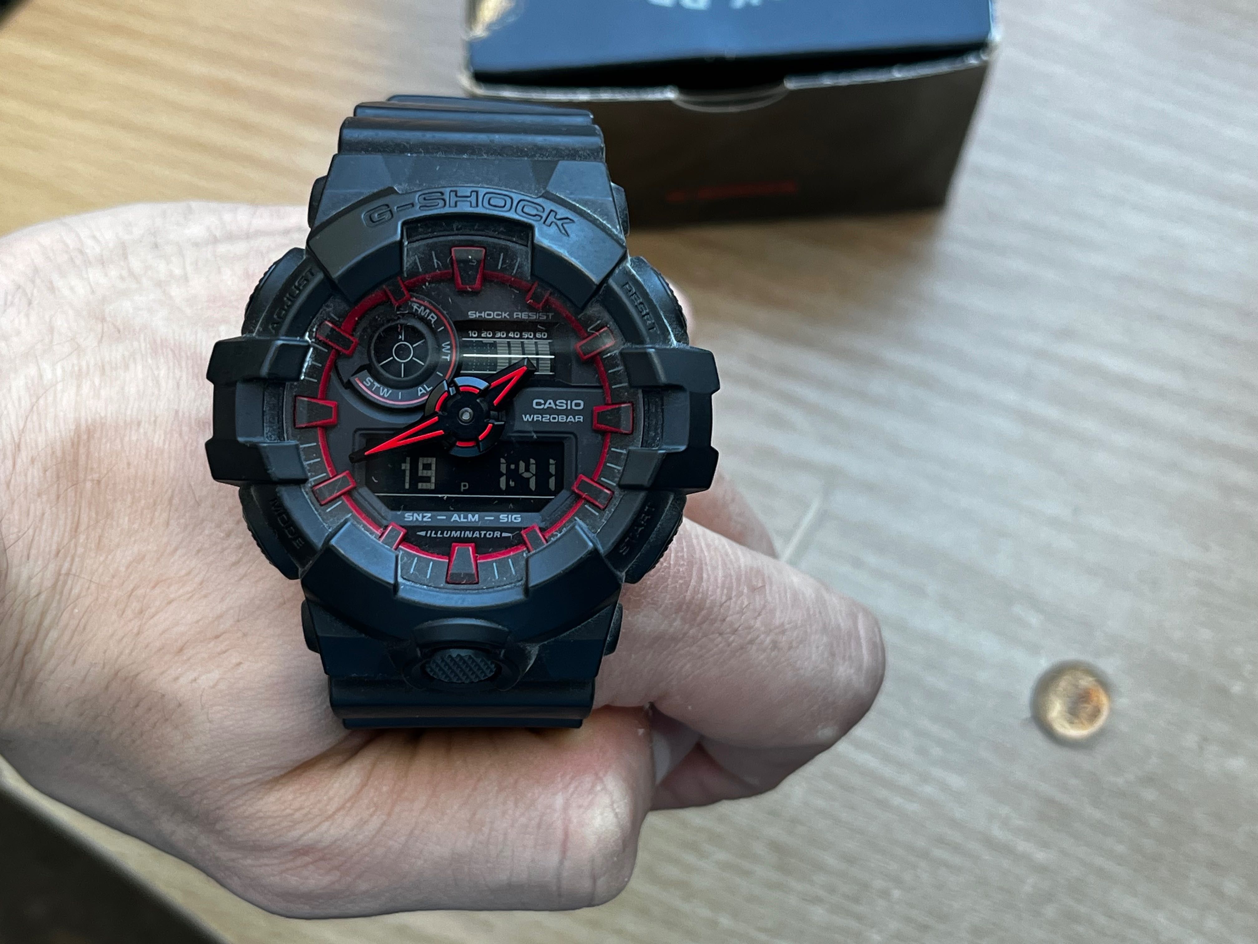 Garmin fenix 5 + G-shock + протектор и каишка