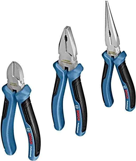 ПРОМОЦИЯ!Комплект клещи 3 броя Professional Bosch
