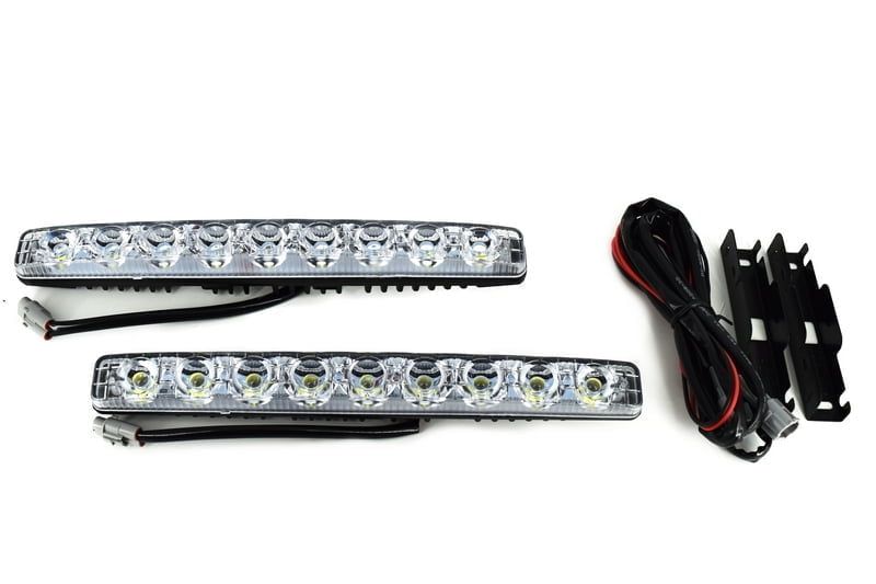 Lumini de zi DRL COB lumina alba 12V 25cm x 2.5cm