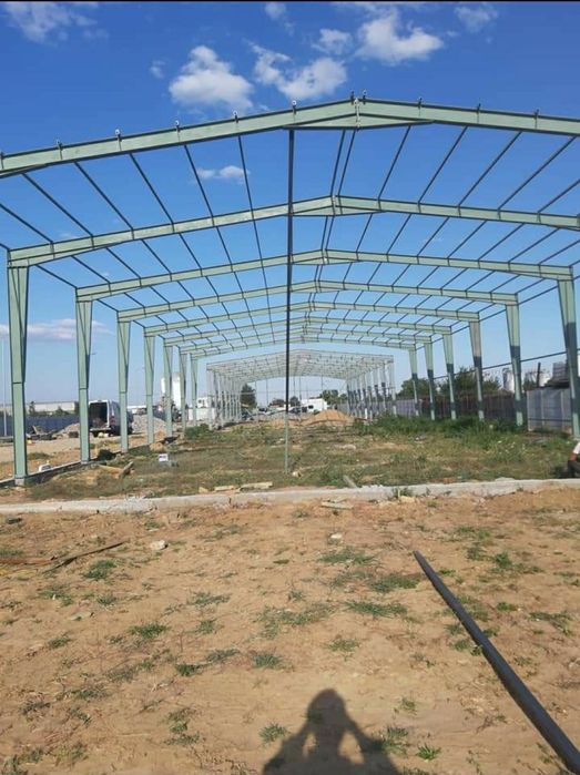 Vand sau schimb hală metalică 10*25