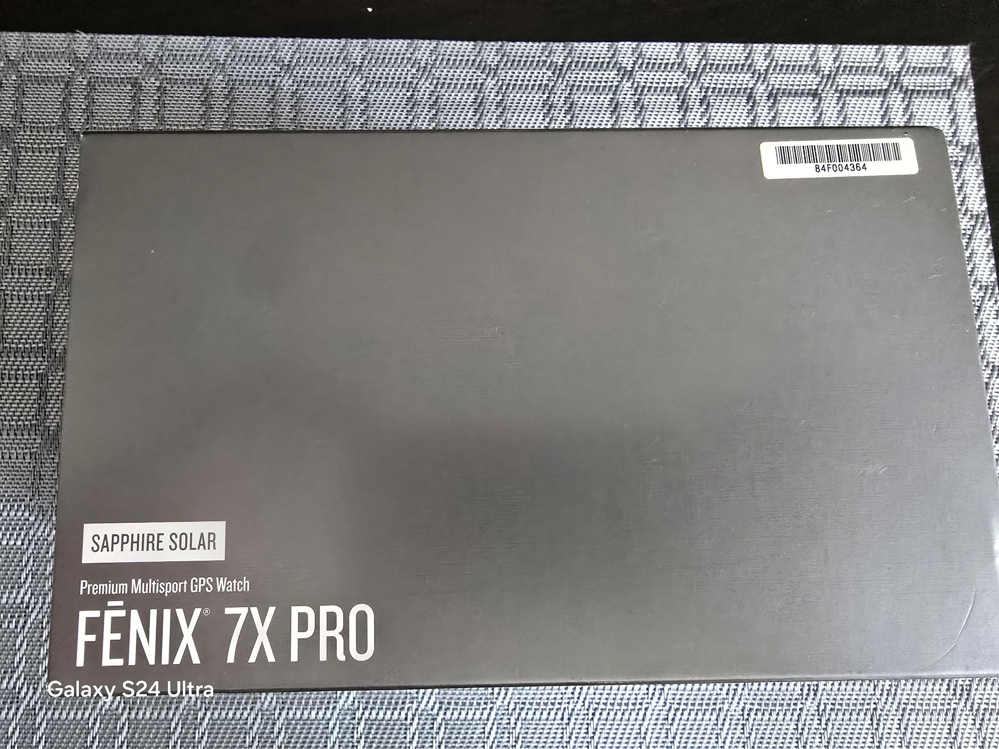Garmin fenix 7X PRO Sapphire Solar Carbon gray С Titanium каишка