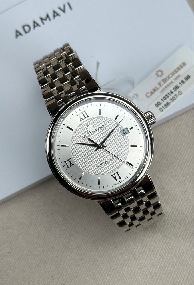 Швейцарские лимитированные механические часы Carl F. Bucherer