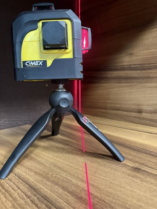 Линеен лазерен нивелир CIMEX SL3D / 3D - 12 лъча, 360 градуса