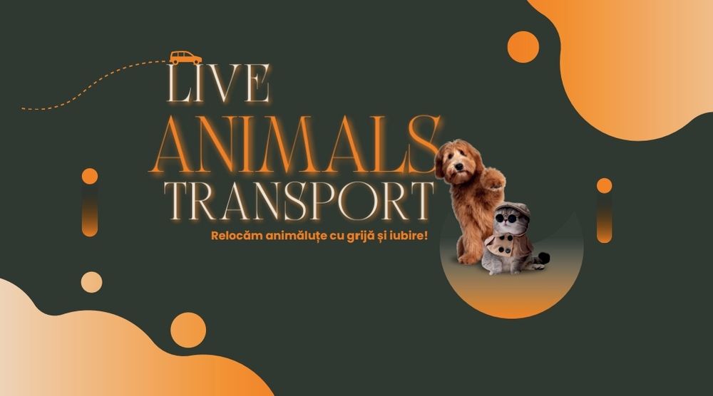 Transport autorizat A.N.S.V.S.A animale de companie Romania-Portugalia