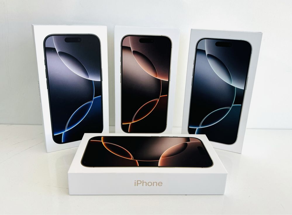 НОВ iPhone 16 Pro 128GB Black / Desert / White / Natural 24м.ГАРАНЦИЯ!