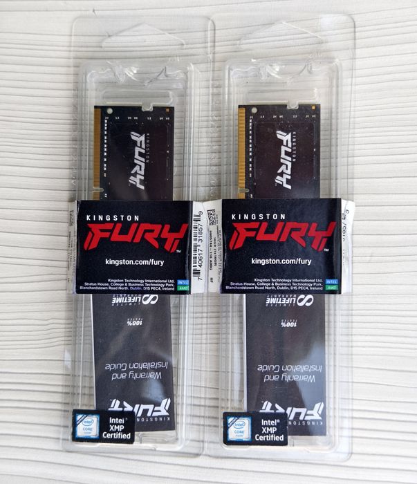 Kit 32gb DDR4 Kingstone Fury Laptop