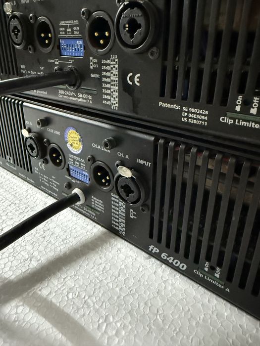 Vand amplificator Lab Gruppen FP6400 si FP3400