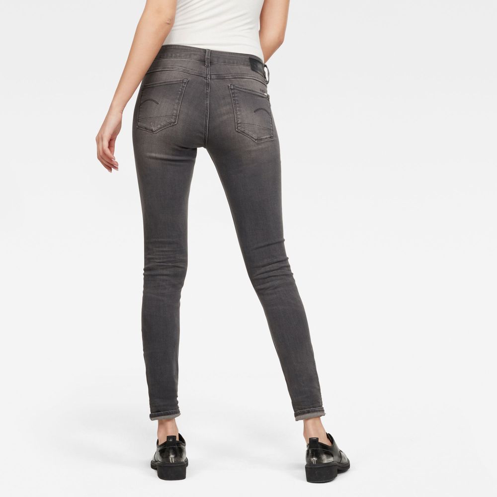 НОВИ G-Star RAW 3301 Mid Skinny Jeans ОРИГИНАЛНИ дамски дънки - 27