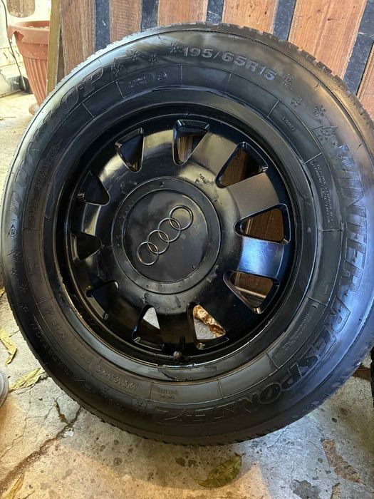 Джанти 5х112 15ки със зимни гуми