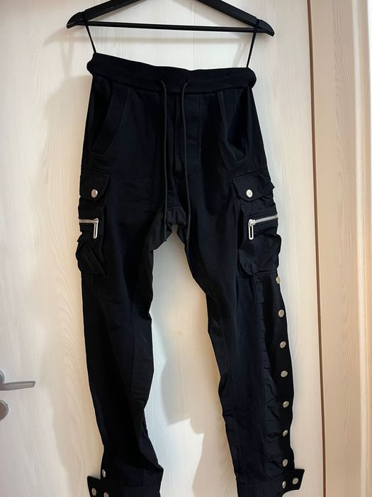 pantaloni made by society vagabond cu capse