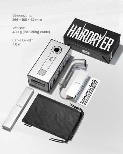 Нов Йонен сешоар 110000 RPM високоскоростен мотор 1500W 4 режима