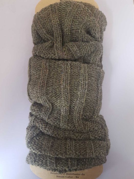 11 цвята италиански плетени вълнени калци вълнени гети вълнени калцуни