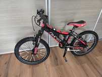 Bicicleta 20 Ghost Cadru ușo aluminiu 6-9 ani