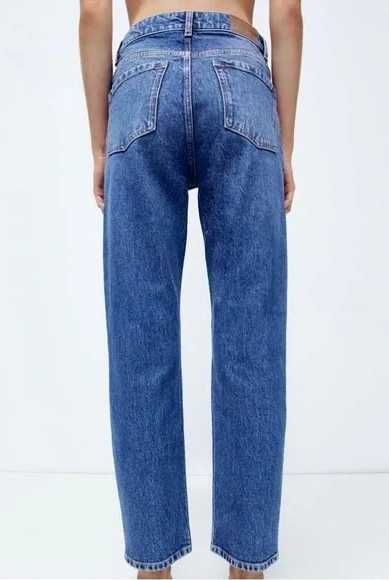 Zara regular/straight fit джинсы 36 (С)