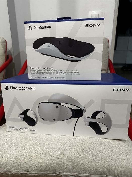 PSVR2 + dock controllere si geanta de transport