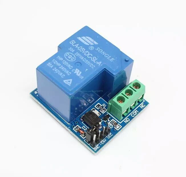 Modul cu relee 220v optocuplor comanda 5v pt Arduino sau automatizari