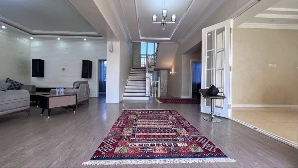 ЕВРО ДОМ в аренду.  Саракулька 6 соток 8 комнат. Упакованная