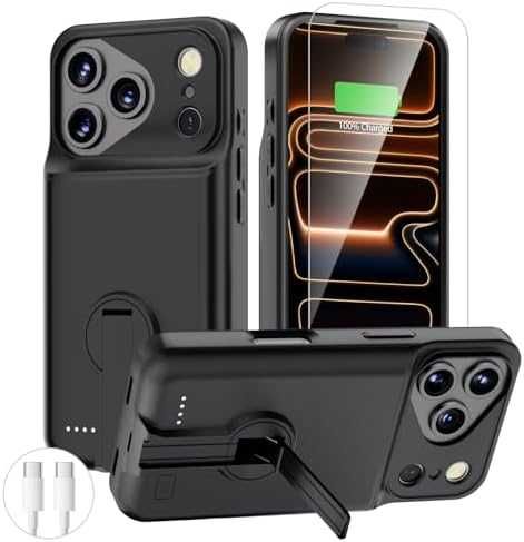 Нов Преносим заряден калъф 8500mAh за iPhone 17 Pro Айфон кейс батерия