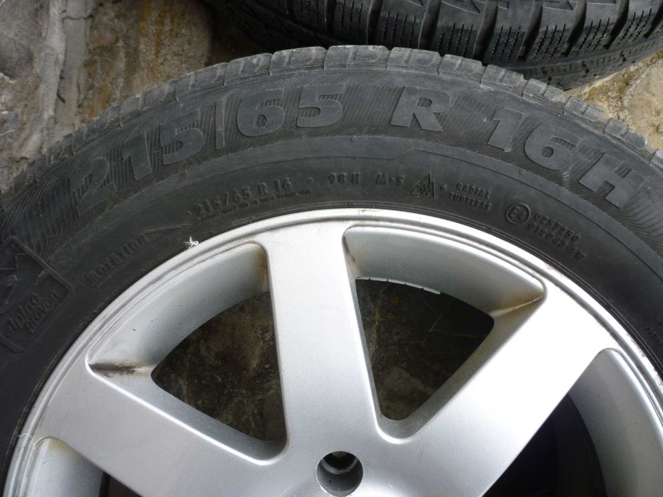 anvelope  si  jante nisan qashqai  215/65/16  de  iarna