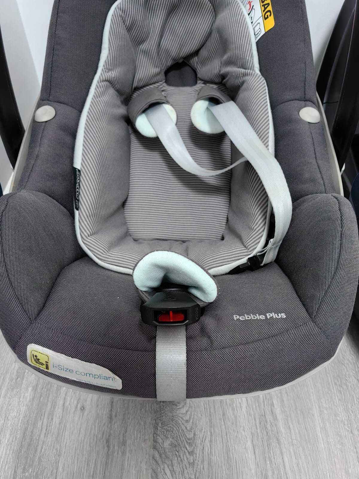 Автолюлька Maxi Cosi Pebble Plus c базой Isofix 0+