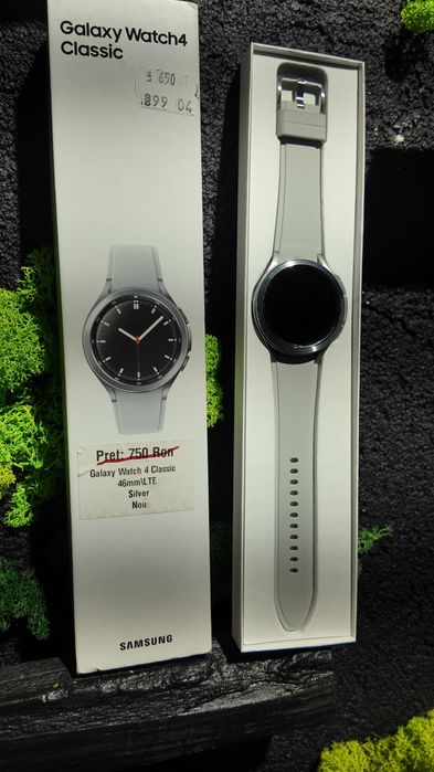 Samsung Galaxy Watch 4 Classic 46mm LTE Nou Desigilat/Garantie+Fact