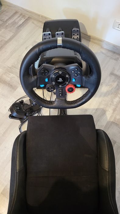 Volan și scaun gaming PlayStation 5,4 3 și PC