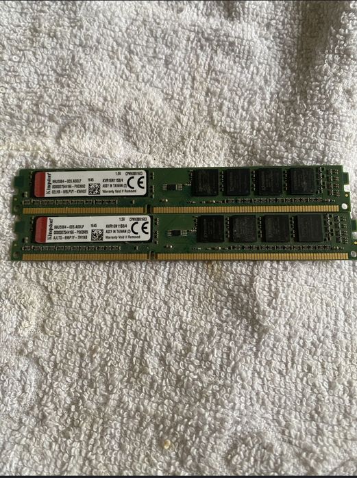 Vand 8 gb ram 2x4 kingston ddr3