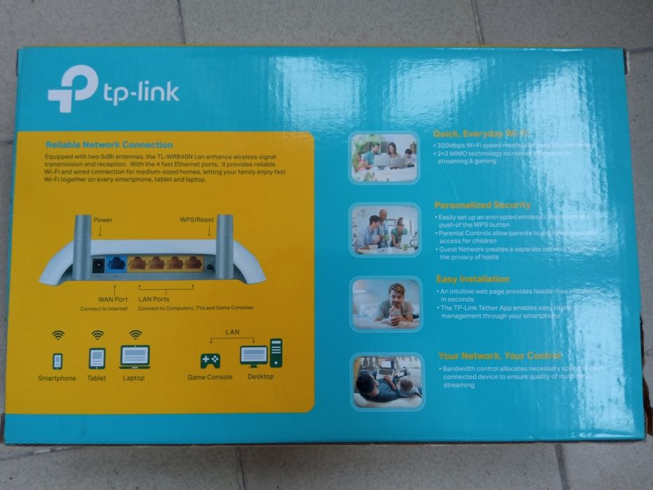Нов рутер TP-Link TL-WR840N