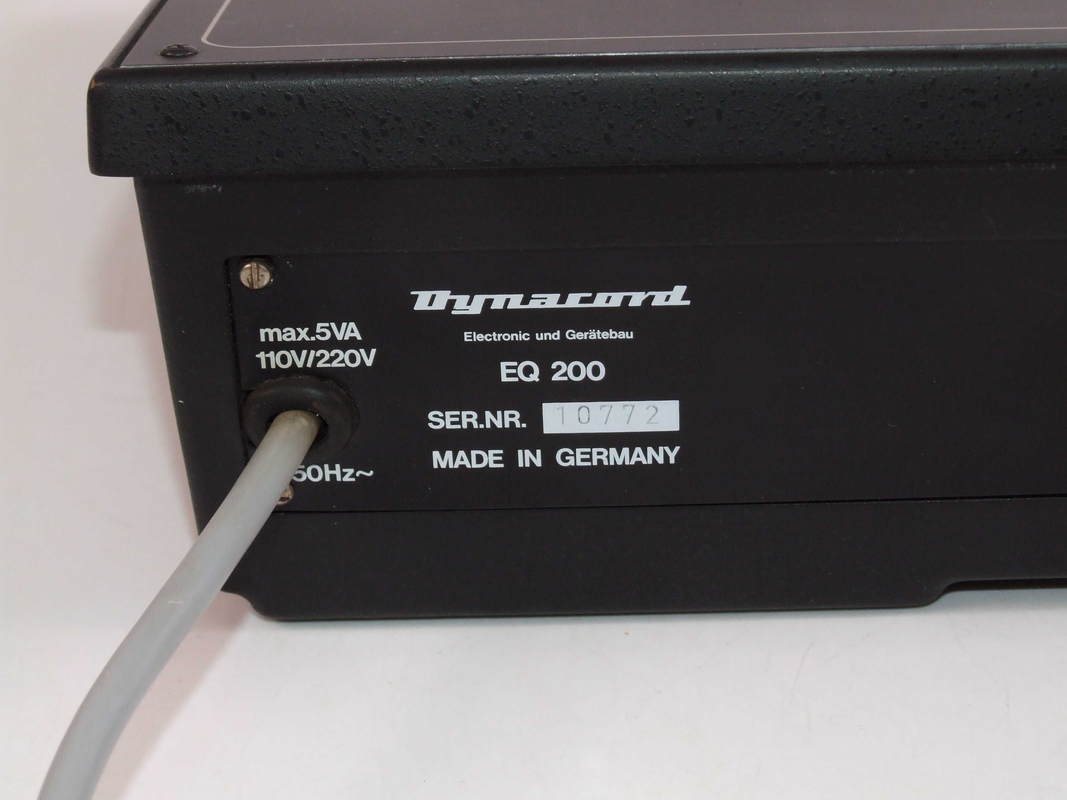 Egalizor DYNACORD cu 2 x 9 benzi frecventa, Made in Germany, ca NOU
