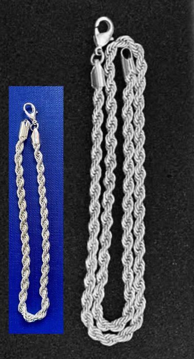 Сребърни верижки к-ти,колиета-Нови,проба 925 маркирано, с отделни цени
