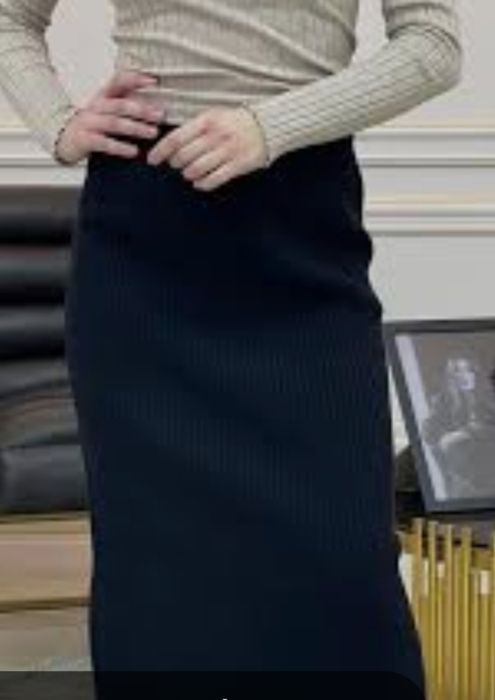 Юбка лапша трикотаж