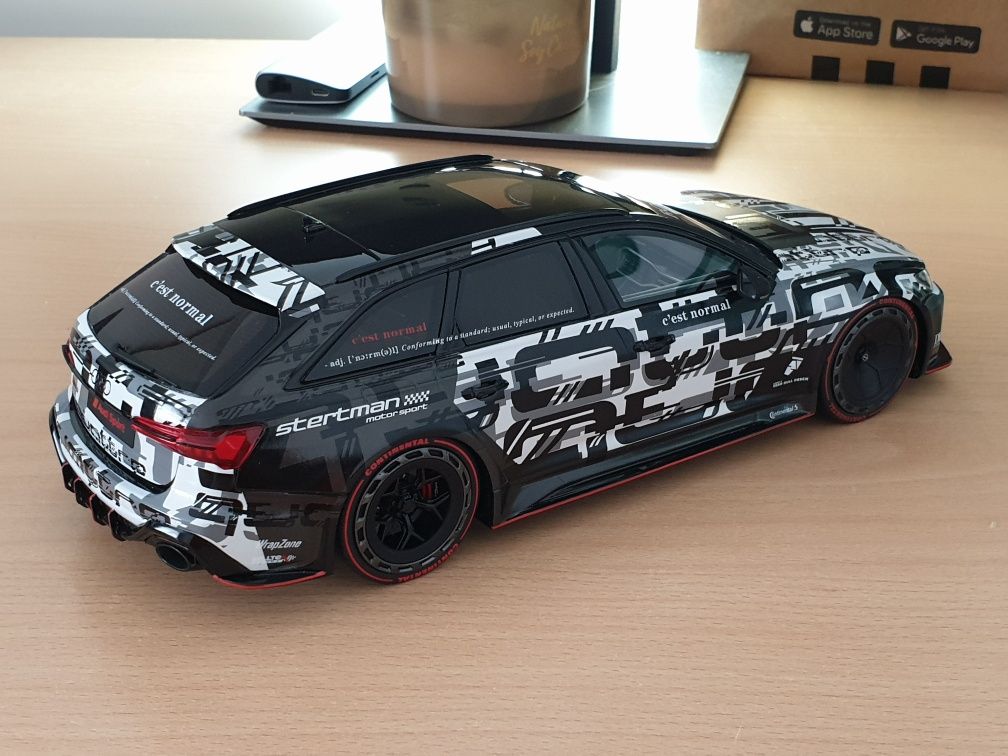 Machete Audi RS4 RS6 1/18 otto mobile gt spirit