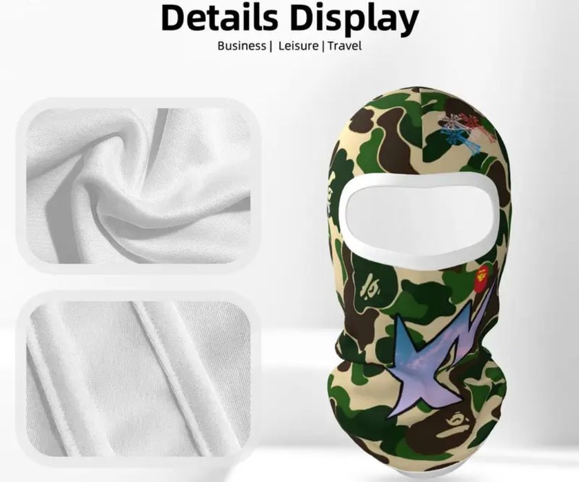 Bape shark baclava/cagulă