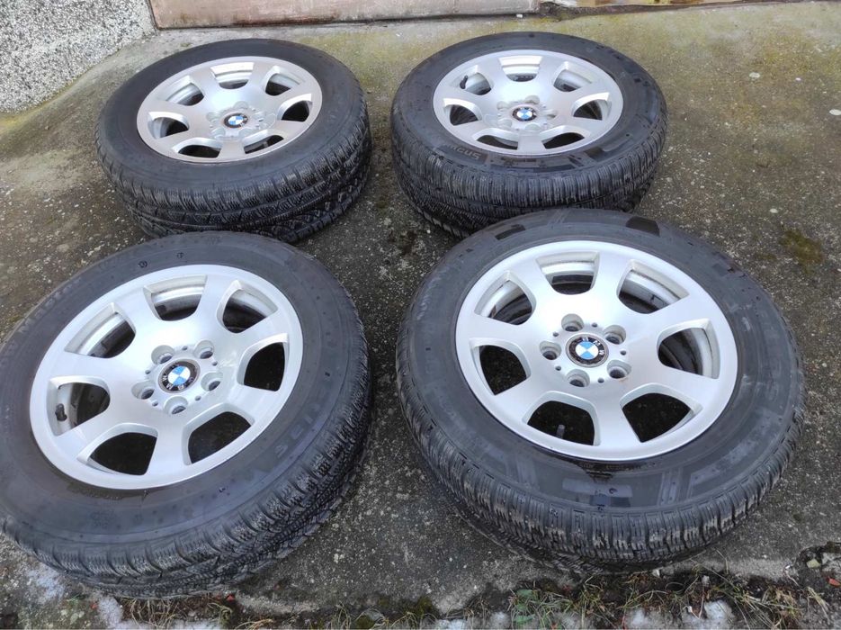 Продавам BMW(E60/61) джанти 16” със зимни гуми