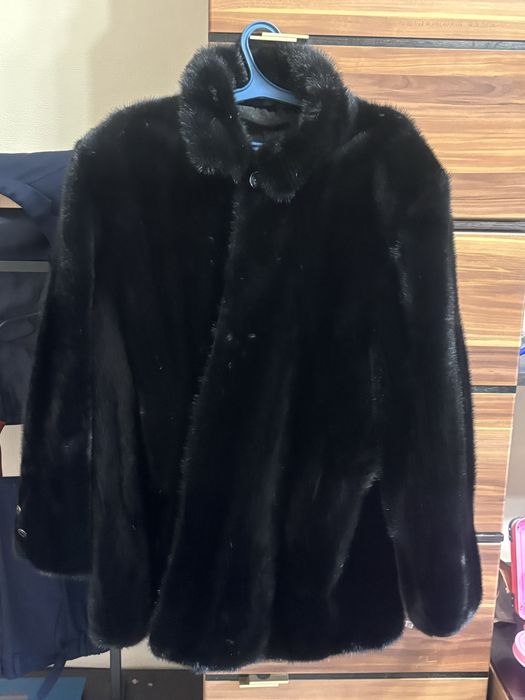 Мужская норковая шуба