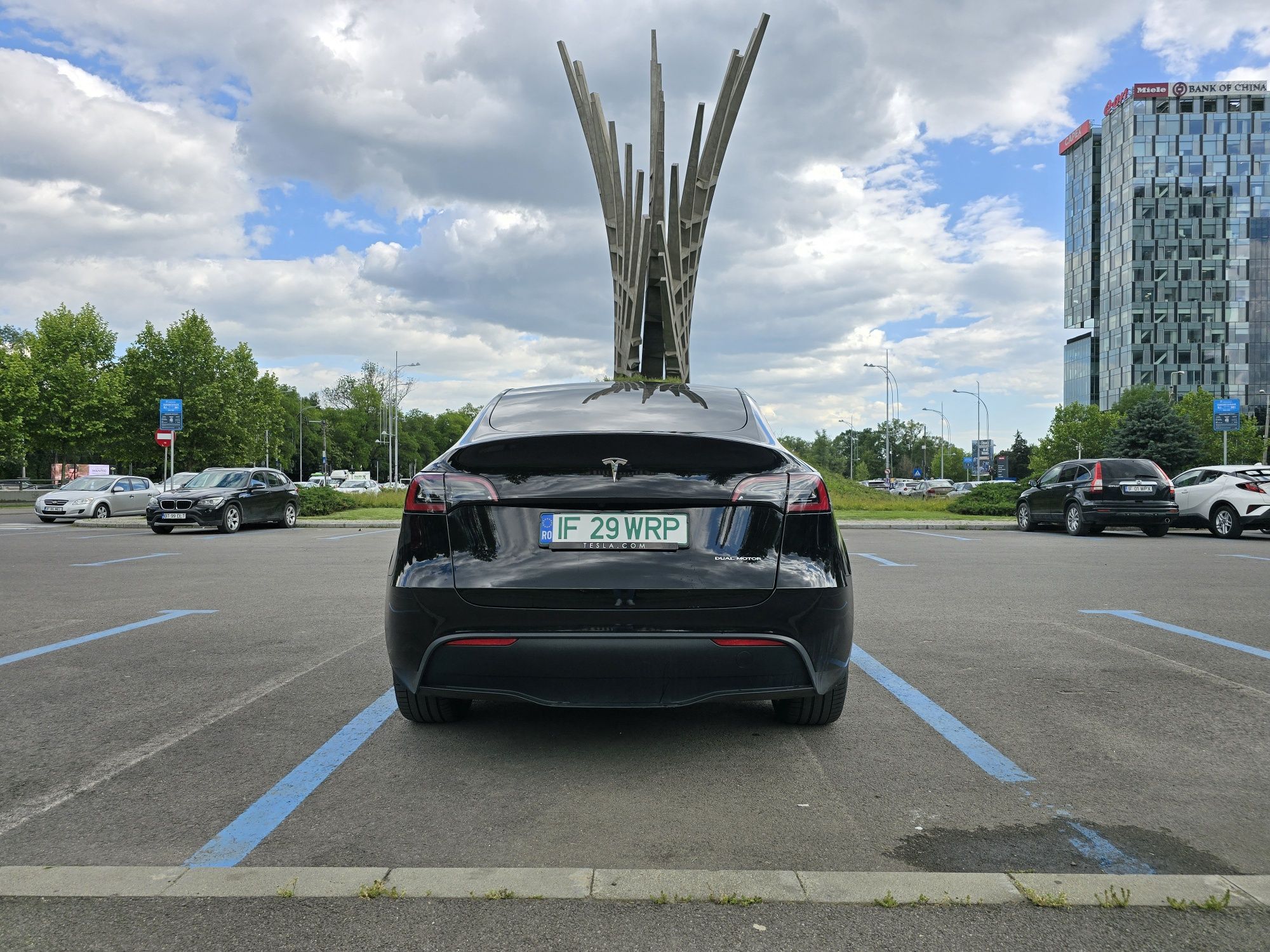 Tesla model Y long range