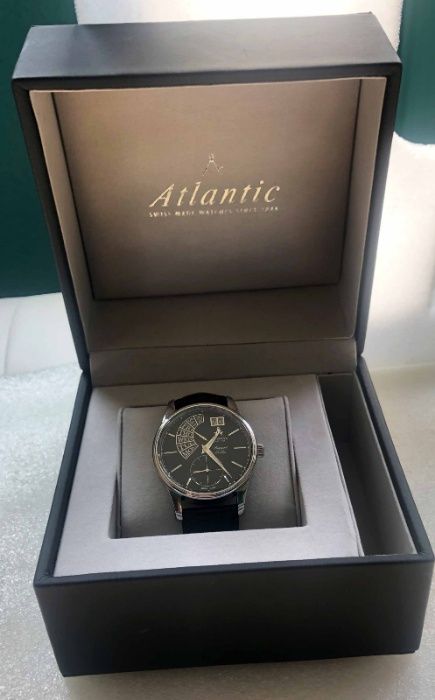 Швейцарски мъжки часовник Атлантик Swiss Made Atlantic Seaport