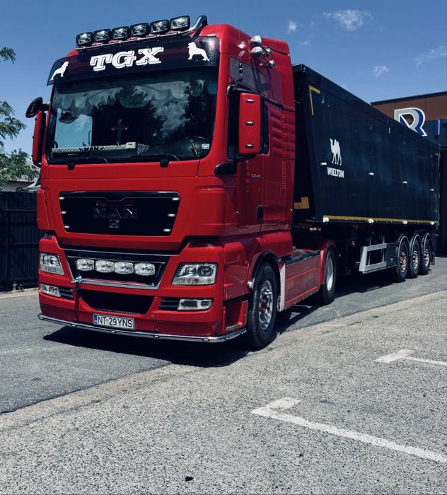 Ansamblu man tgx + Semiremorca Wielton