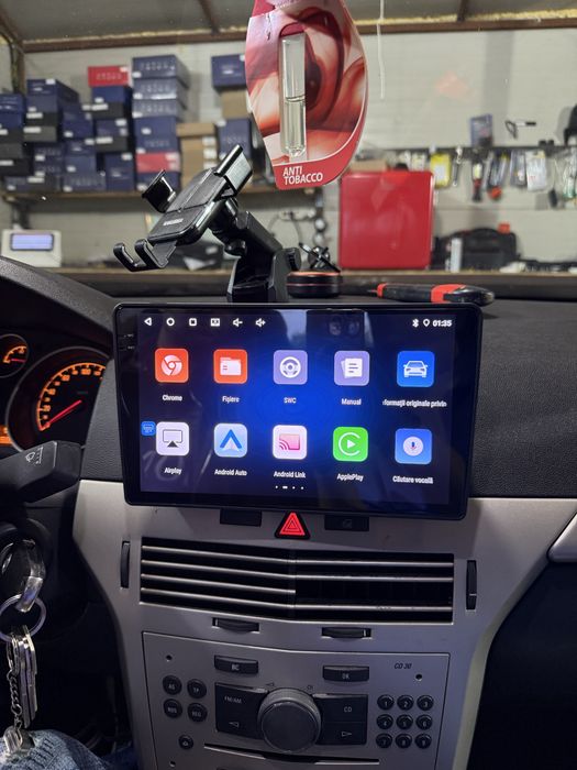 Navigatie Android Opel Astra H Carplay Waze + Camera