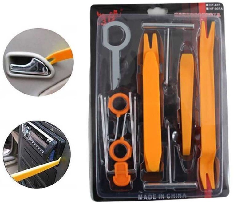К-т 12 части Инструменти за Демонтаж Разглобяване на Интериор Копчета